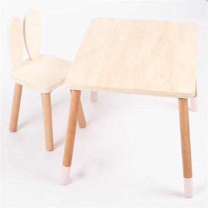Meltem Smart Wood Montessori Çocuk Odası Tavşan Sandalye