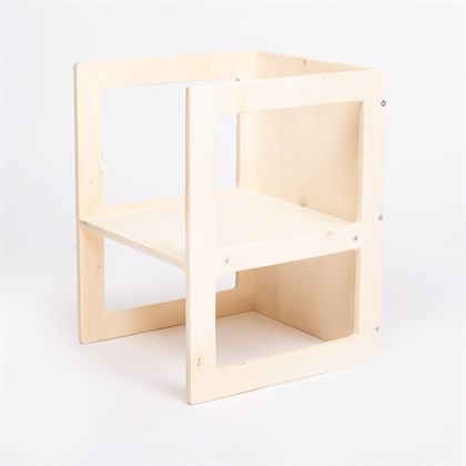 Meltem Smart Wood Montessori Çocuk Odası Küp Sandalye
